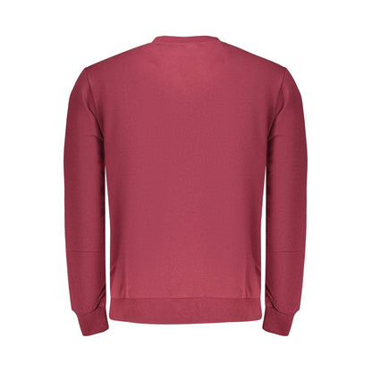 Sweatshirt by U.S. Grand Polo for men in cotton polyester red & print features an magnificent silhouette, showcasing a sophisticated crew neckline and detail for a truly magnificent finish.