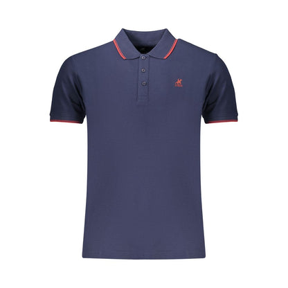 This Polo Shirt by U.S. Grand Polo for men in cotton blue presents a flawless silhouette, showcasing flawless detailing and a refined for a truly flawless aesthetic.