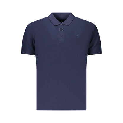 Polo Shirt by U.S. Grand Polo for men in cotton blue & print presents a sleek silhouette, featuring a refined and for a sleek finish.