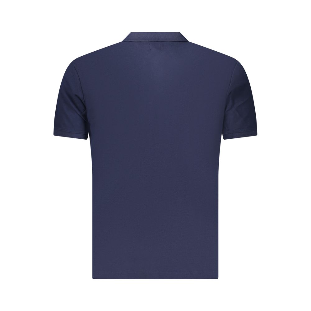 Polo Shirt by U.S. Grand Polo for men in cotton blue & print features a eye catching silhouette, showcasing a refined and for a eye catching finish.