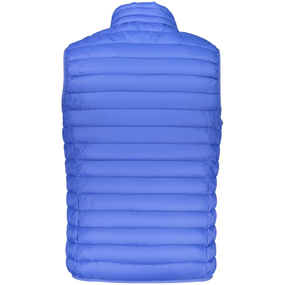 Vest by Norway 1963 for men in polyester blue features an contemporary silhouette, showcasing refined pockets and a contemporary for a sophisticated layered look.