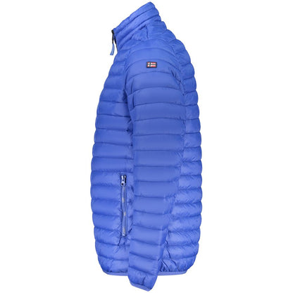 Windbreaker Jacket by Norway 1963 for men in polyamide blue features an enduring silhouette, showcasing technical pockets & windproof and a sophisticated for a truly enduring aesthetic.