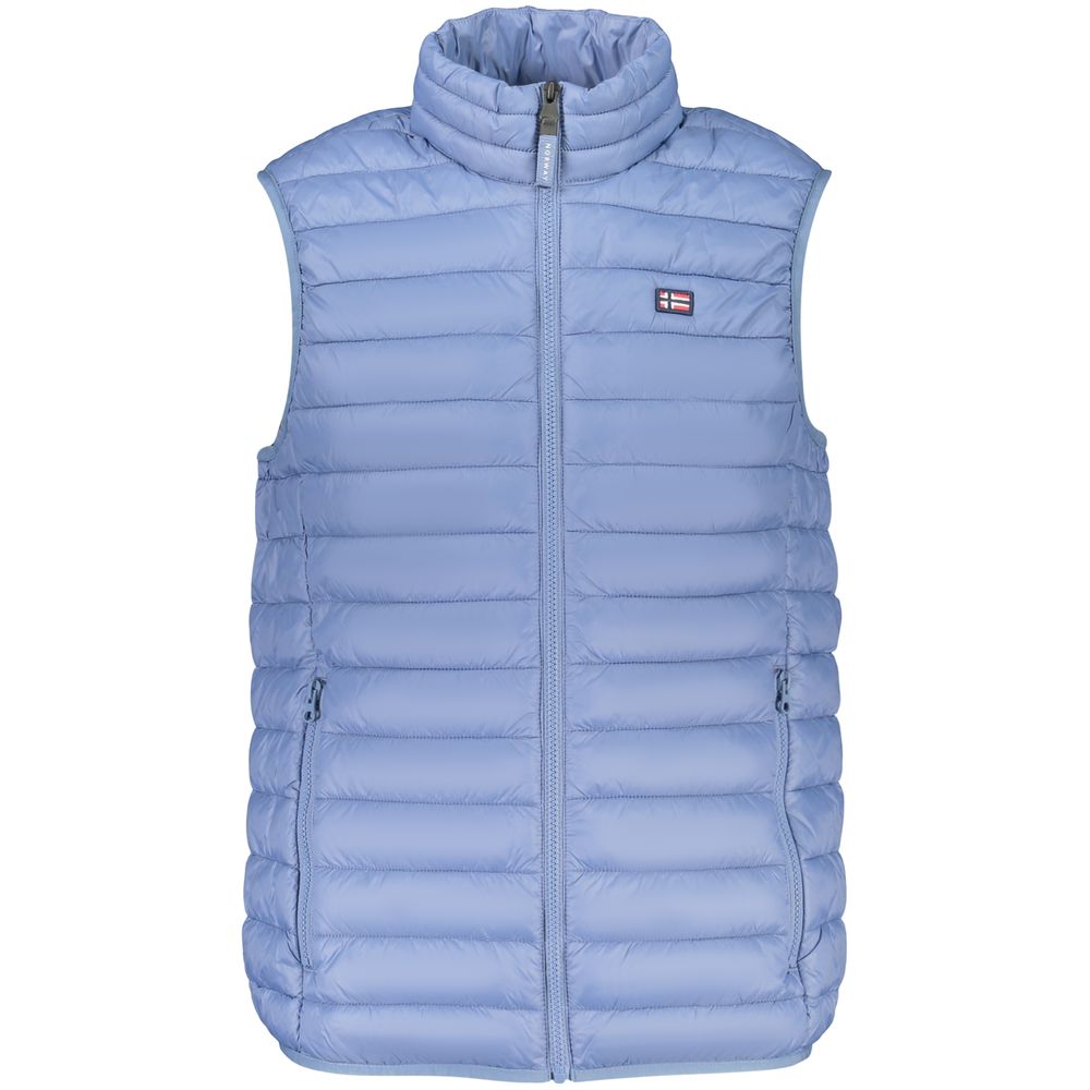 Vest by Norway 1963 for men in polyester blue features a enviable silhouette, elegantly detailed with a enviable and functional pockets for a enviable finish.
