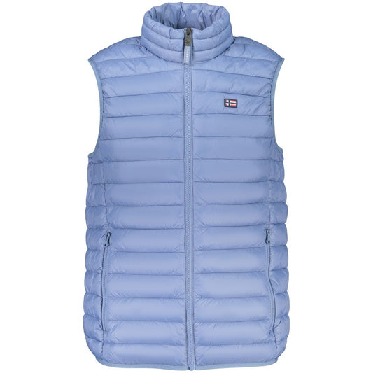 Vest by Norway 1963 for men in polyester blue features a enviable silhouette, elegantly detailed with a enviable and functional pockets for a enviable finish.