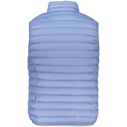 Vest by Norway 1963 for men in polyester blue features a stylish silhouette, showcasing distinct pockets and a refined for a truly stylish finish.