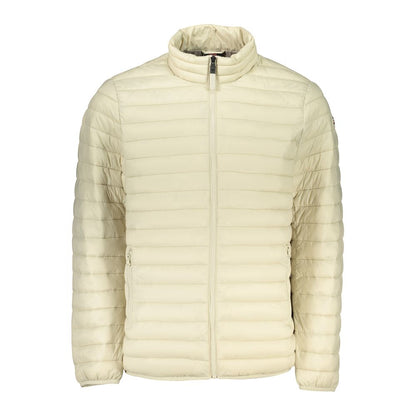 Windbreaker Jacket by Norway 1963 for men in polyamide beige presents a resilient silhouette, artfully detailed with a sophisticated and functional pockets & windproof for a resilient finish.