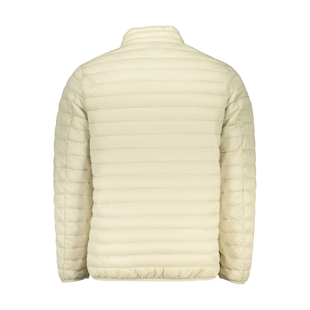 Windbreaker Jacket by Norway 1963 for men in polyamide beige showcases a modern silhouette, integrating pockets & windproof and a modern for a sophisticated finish.