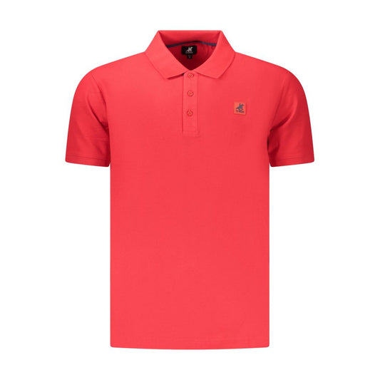 Polo Shirt by U.S. Grand Polo for men in cotton red presents a crisp silhouette, artfully detailed with a crisp and crisp .