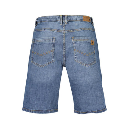 U.S. Grand Polo Men's Stretch Cotton Short Trousers - Blue Signature