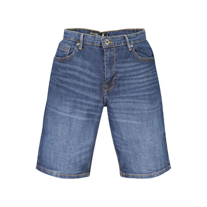 U.S. Grand Polo Men's Stretch Cotton Short Trousers - Blue