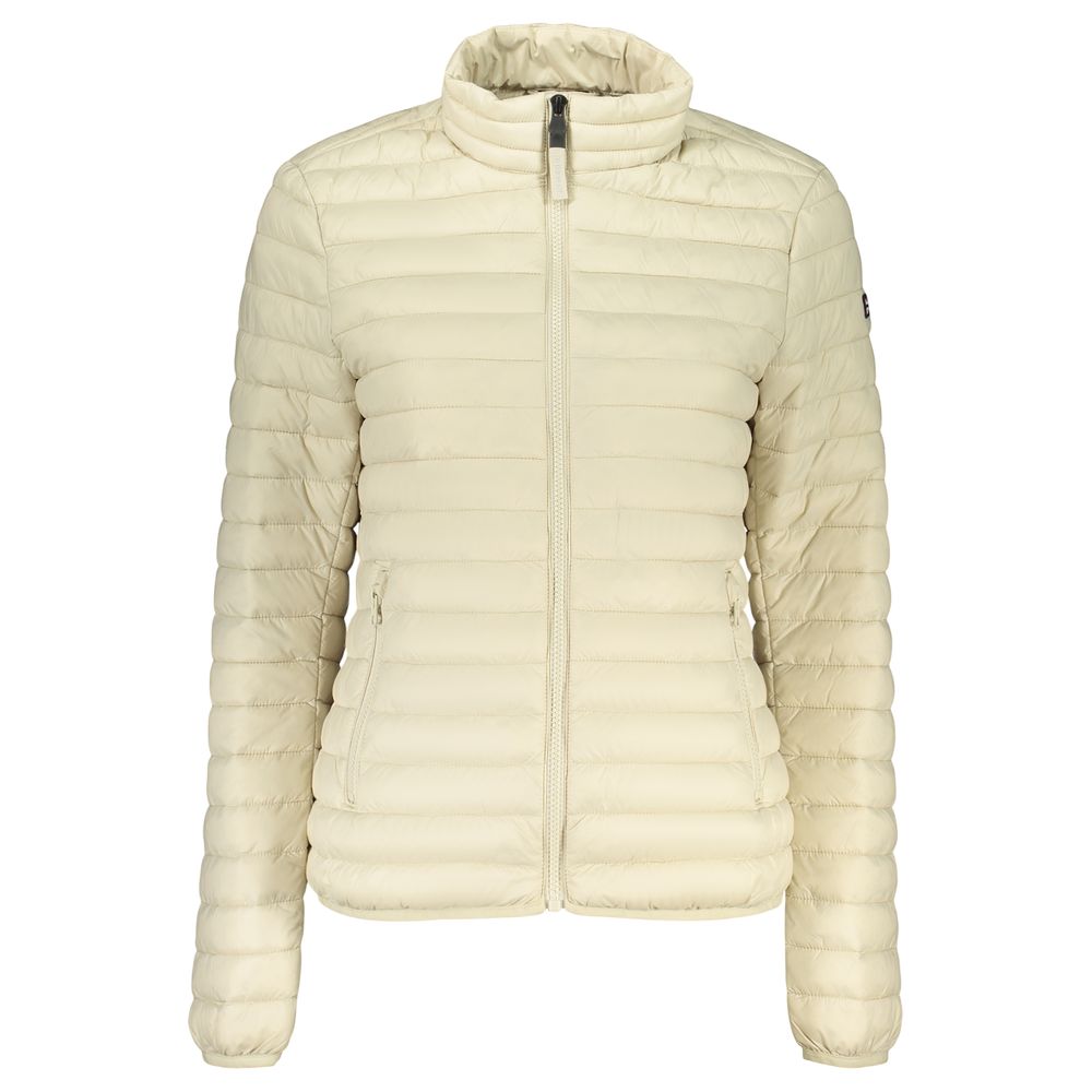 Overcoat by Norway 1963 for women in polyamide beige presents a luxurious silhouette, showcasing a luxurious and sophisticated pockets for a premium, luxurious look.