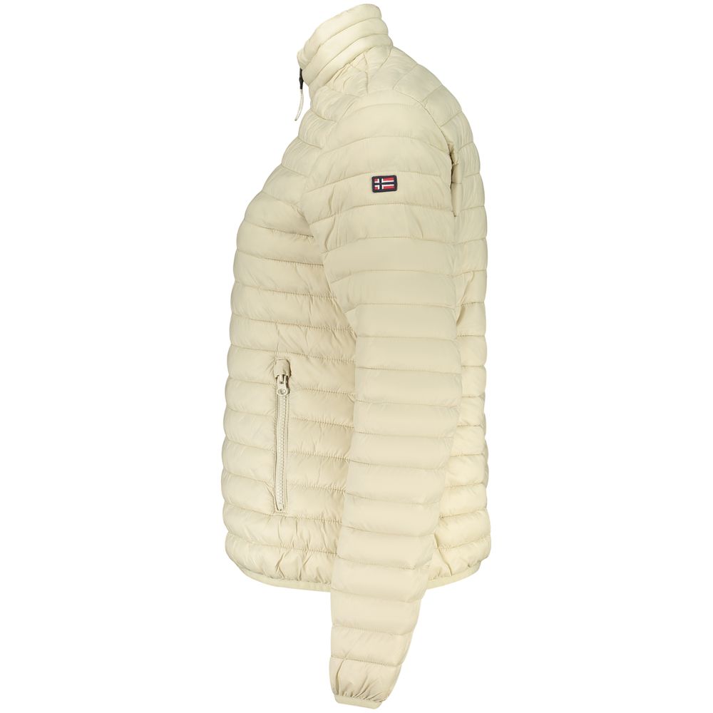 Overcoat by Norway 1963 for women in polyamide beige features a contemporary silhouette showcasing a contemporary and refined pockets for a sophisticated finish.