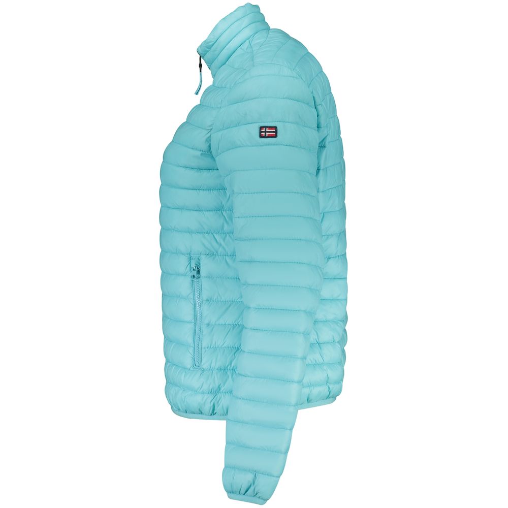 Windbreaker Jacket by Norway 1963 for women in polyamide blue showcases a urban chic silhouette, detailed with a urban chic and functional pockets & windproof for a polished finish.