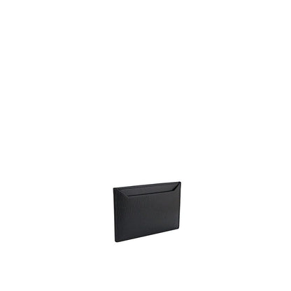 Cardholder Card Case by Prada for women in calfskin leather black features a polished Calfskin Leather Cardholder Card Case design with polished card-organization.