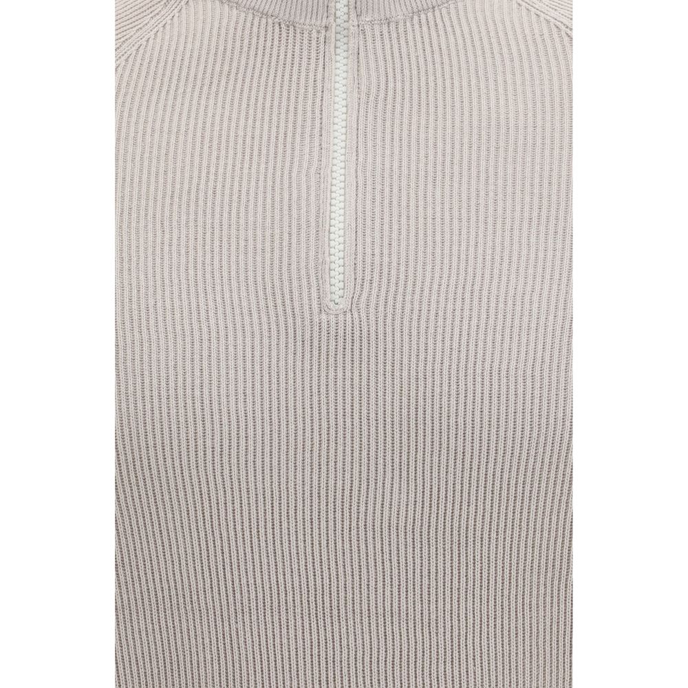 Sweatshirt by Brunello Cucinelli for men in cotton beige presents a smart casual silhouette, featuring a smart casual and for a sophisticated look.