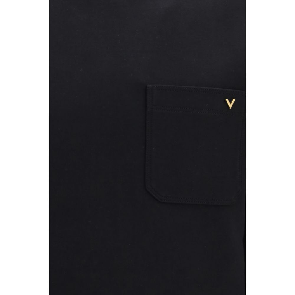 Sweatshirt by Valentino Garavani for men in cotton black features a unrivaled silhouette with a refined and unrivaled detailing for a sophisticated look.