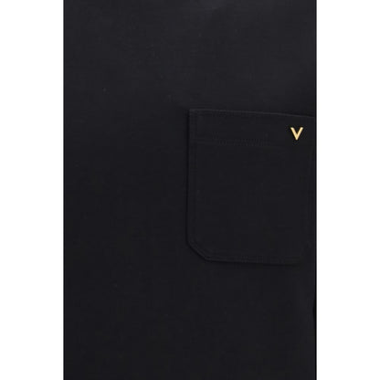 Sweatshirt by Valentino Garavani for men in cotton black features a unrivaled silhouette with a refined and unrivaled detailing for a sophisticated look.