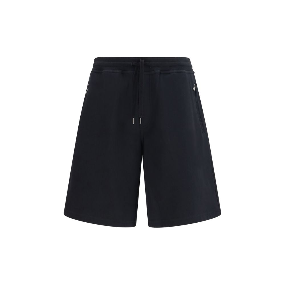 Bermuda Shorts by Brunello Cucinelli for men in polyamide cotton black features a eye catching straight & regular-fit and short with a eye catching mid rise.