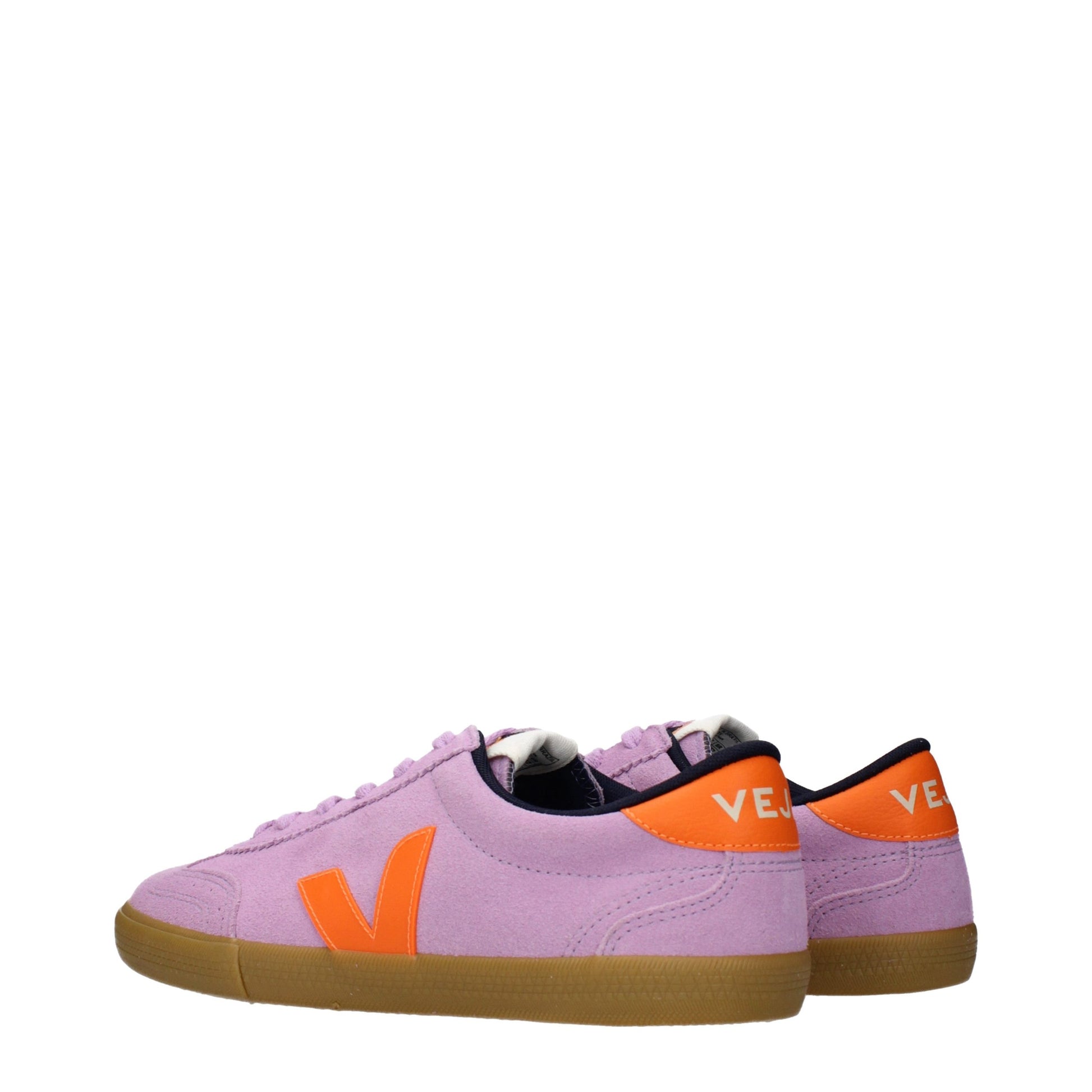 Sneakers by Veja for women in suede leather pink features a chic design, perfectly showcasing the chic low-top style of this Women's Low Top Suede Leather Sneakers.