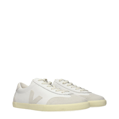 Sneakers by Veja for women in leather blue & white features an timeless silhouette from the Women's Low Top Leather Sneakers collection, showcasing a signature low-top style with an timeless finish.