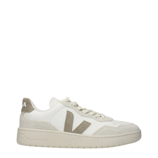 Sneakers by Veja for women in leather blue & white features an versatile design from the Women's Low Top Leather Sneakers collection, highlighting a versatile low-top style for a premium, high-fashion look.