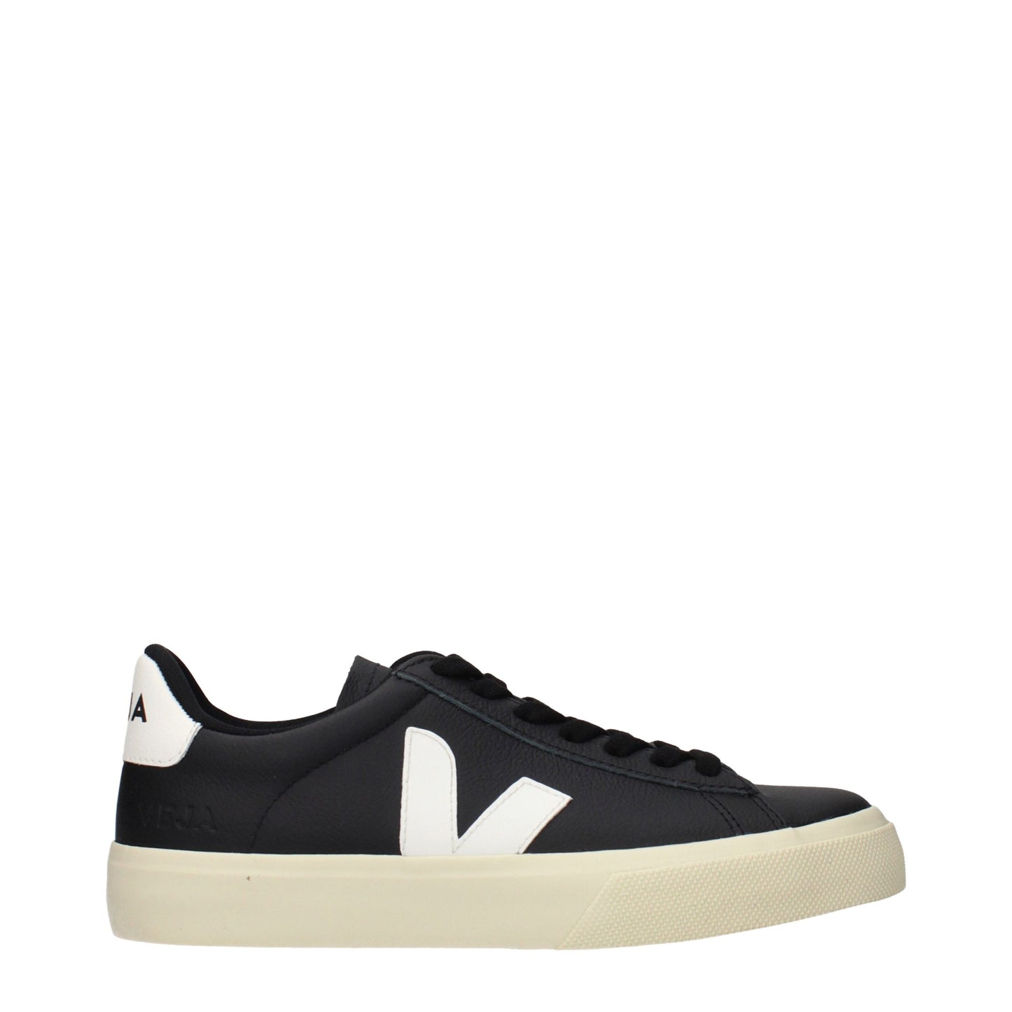 Sneakers by Veja for women in leather black features an fashionable silhouette, showcasing the premium Women's Low Top Leather Sneakers in a fashionable low-top style that offers a fashionable finish for refined style.