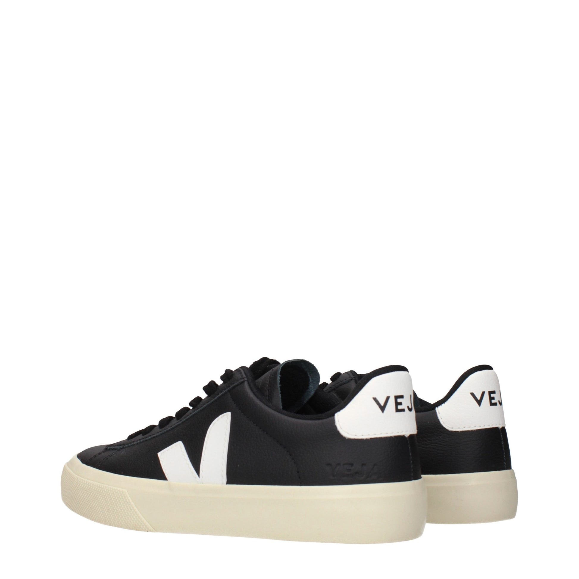 Sneakers by Veja for women in leather black features an versatile design from the Women's Low Top Leather Sneakers collection, highlighting a versatile low-top style for a premium, high-fashion look.