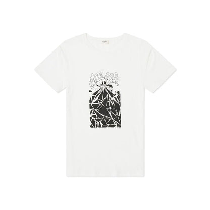 Celine White Cotton T-Shirt