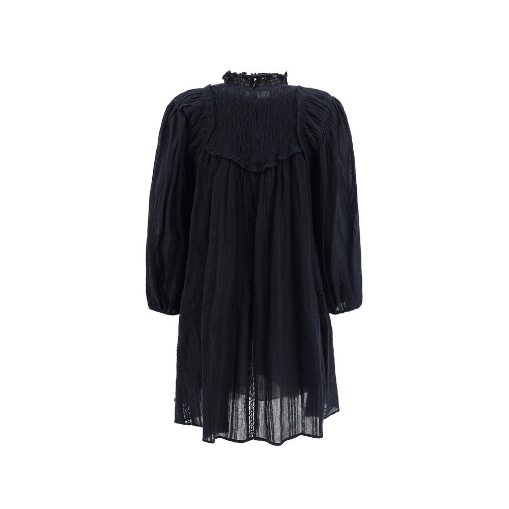 ISABEL MARANT ETOILE Black Cotton Casual Dress