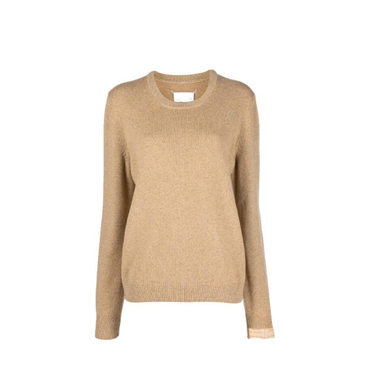 Maison Margiela Brown Cashmere Sweatshirt