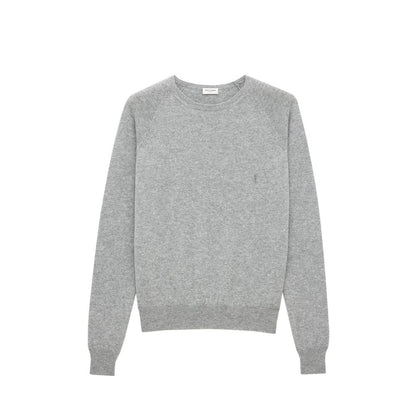 Saint Laurent Gray Cashmere Sweater