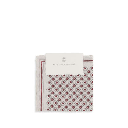 Wallet by Brunello Cucinelli for men in silk multicolor & patterned presents a streamlined silhouette, showcasing the sophisticated design of the Silk Wallet collection with functional .
