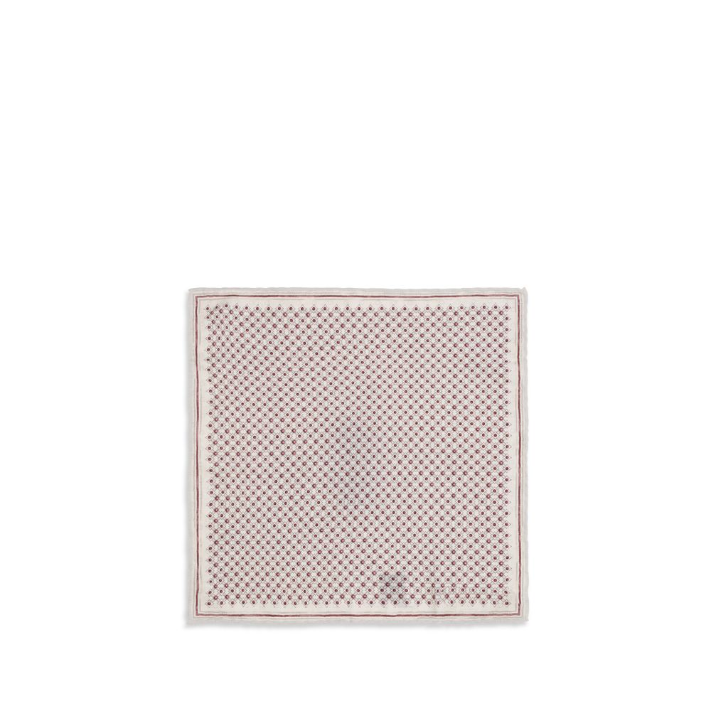 Wallet by Brunello Cucinelli for men in silk multicolor & patterned features a sleek silhouette, showcasing the sleek Silk Wallet design with sophisticated for a premium look.