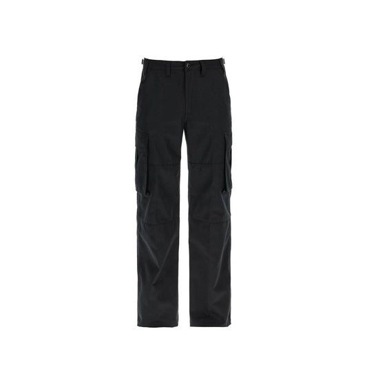 Cargo Pants by Celine for men in cotton polyester black features an stylish with a long and , expertly finished with stylish utility detailing.