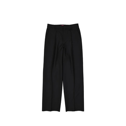 Valentino Black Silk Flared Pants