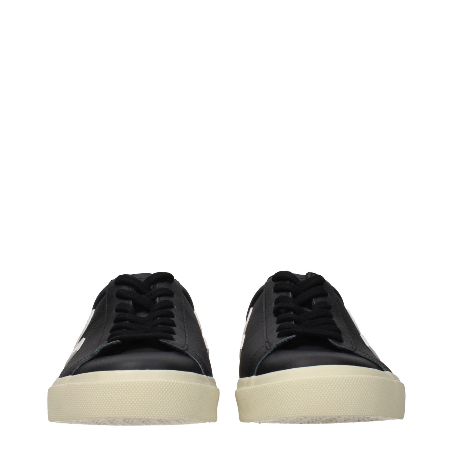 Sneakers by Veja for men in leather black features a chic design, perfectly showcasing the chic low-top style of this Men's Low Top Leather Sneakers.
