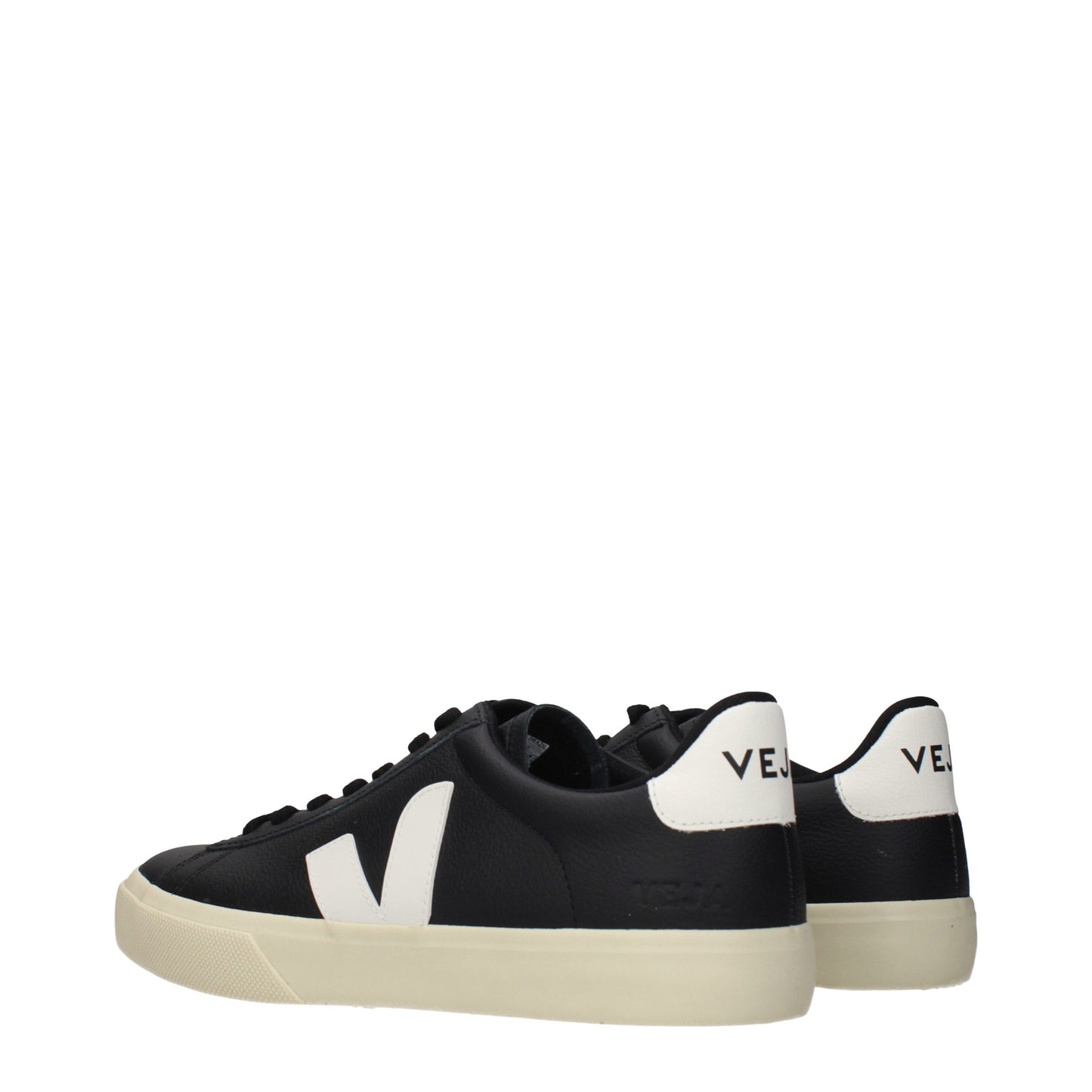 Sneakers by Veja for men in leather black features an timeless silhouette from the Men's Low Top Leather Sneakers collection, showcasing a signature low-top style with an timeless finish.