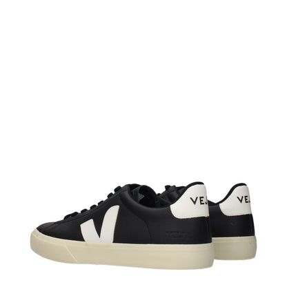 Sneakers by Veja for men in leather black features an timeless silhouette from the Men's Low Top Leather Sneakers collection, showcasing a signature low-top style with an timeless finish.