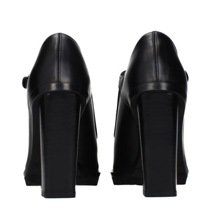 This High-Heel Pumps Heels by Max Mara for women in leather black presents a effortlessly chic silhouette from the Women's Leather High-Heel Pumps Heels collection, featuring a effortlessly chic high-heel and effortlessly chic .