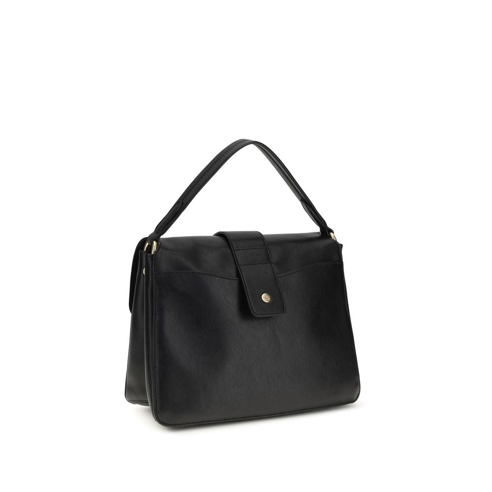 Small Crossbody Shoulder Bag by Burberry for women in polyurethane suede leather black presents a versatile silhouette, showcasing a secure snap & buckle and versatile with versatile crossbody-strap, shoulder-strap, handle, adjustable-strap & detachable-strap for a sophisticated look.
