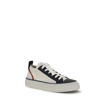 Brunello Cucinelli Women's Low Top Suede Calfskin Leather Sneakers - Multicolor