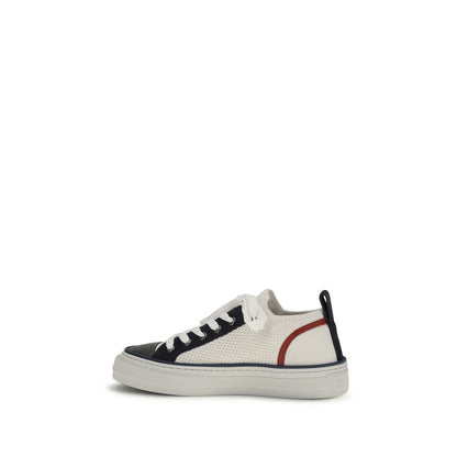Brunello Cucinelli Women's Low Top Suede Calfskin Leather Sneakers - Multicolor