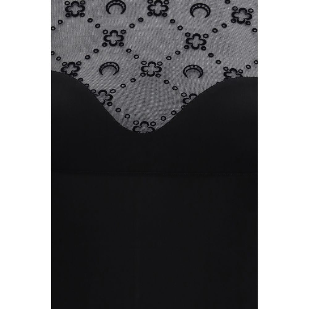 One-Piece by Marine Serre for women in polyamide velvet black & signature features a alluring silhouette, artfully detailed with a alluring and for a truly alluring finish.