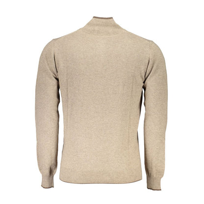 Sweater by North Sails for men in cashmere viscose beige showcases an masterful silhouette, artfully detailed with a masterful and for a sophisticated, premium finish.