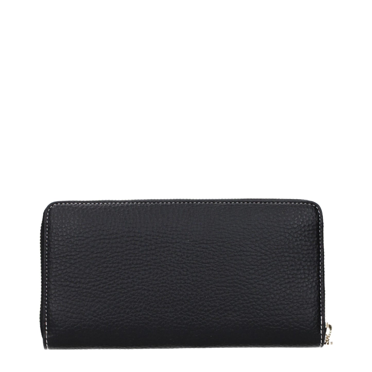 Wallet by Stella McCartney for women in leather black showcases a refined silhouette, artfully capturing the essence of the refined Leather Wallet design with functional eco-friendly.