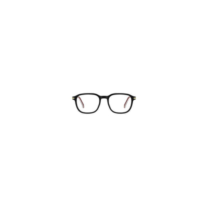 Eyeglasses Frames by Carrera for men in acetate black features a refined silhouette, showcasing a refined black coloured frame and full-frame frame design for a sophisticated, premium look.