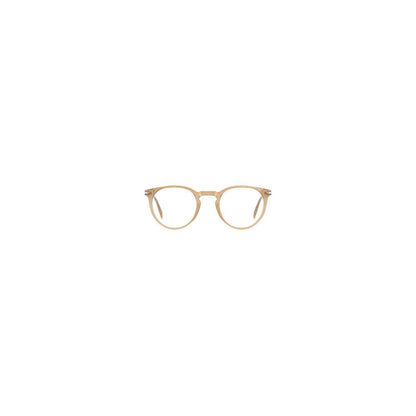 Eyeglasses Frames by David Beckham for men in acetate and beige showcases an refined full-frame frame design featuring a sophisticated beige coloured frame for an refined and refined aesthetic.