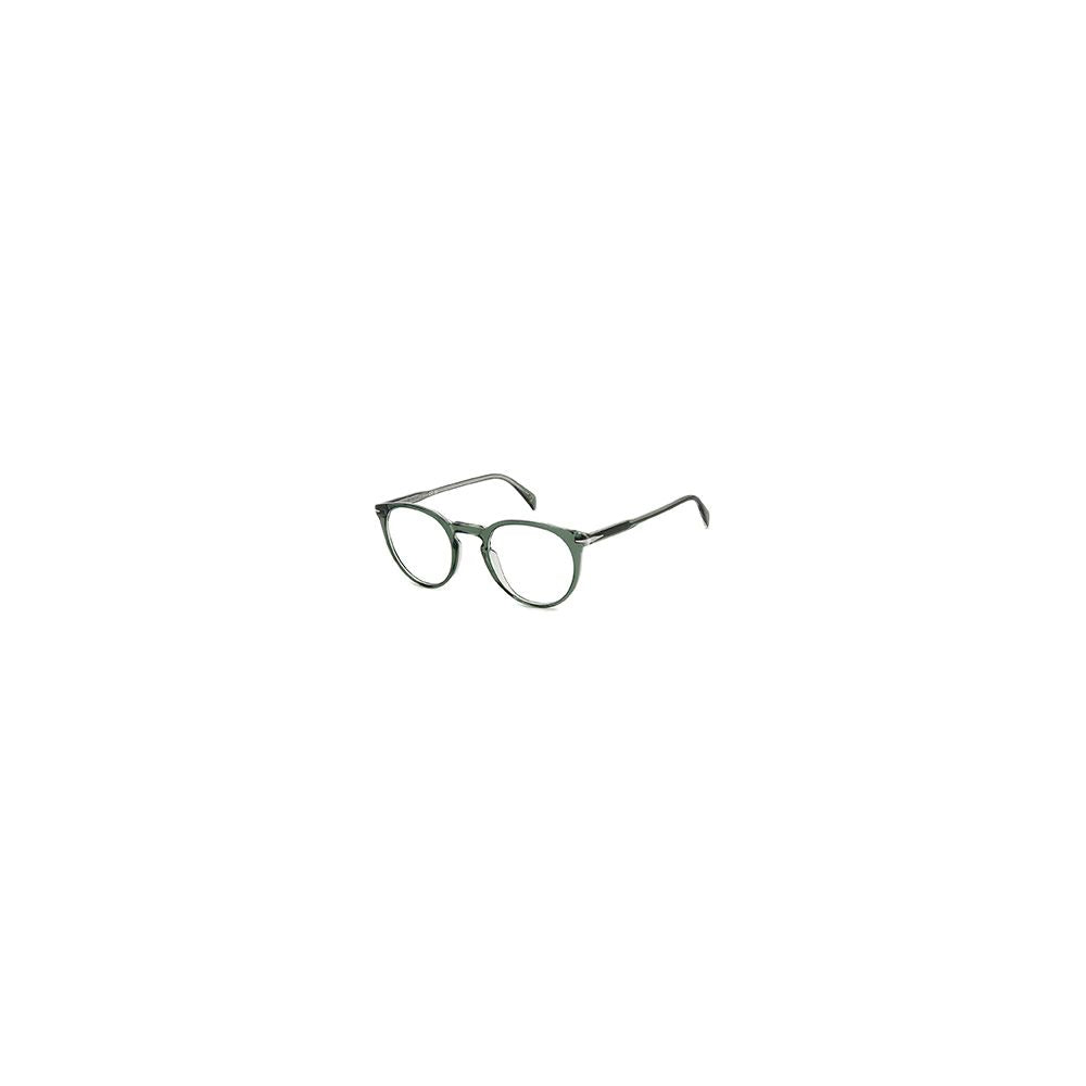 Eyeglasses Frames by David Beckham for men in acetate and green showcases a refined silhouette, detailed with a olive coloured frame finish and a sophisticated full-frame frame design.