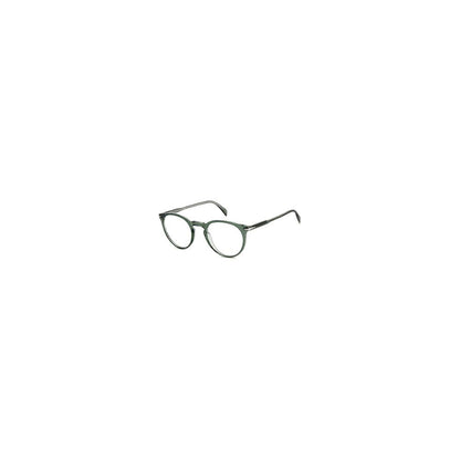Eyeglasses Frames by David Beckham for men in acetate and green showcases a refined silhouette, detailed with a olive coloured frame finish and a sophisticated full-frame frame design.