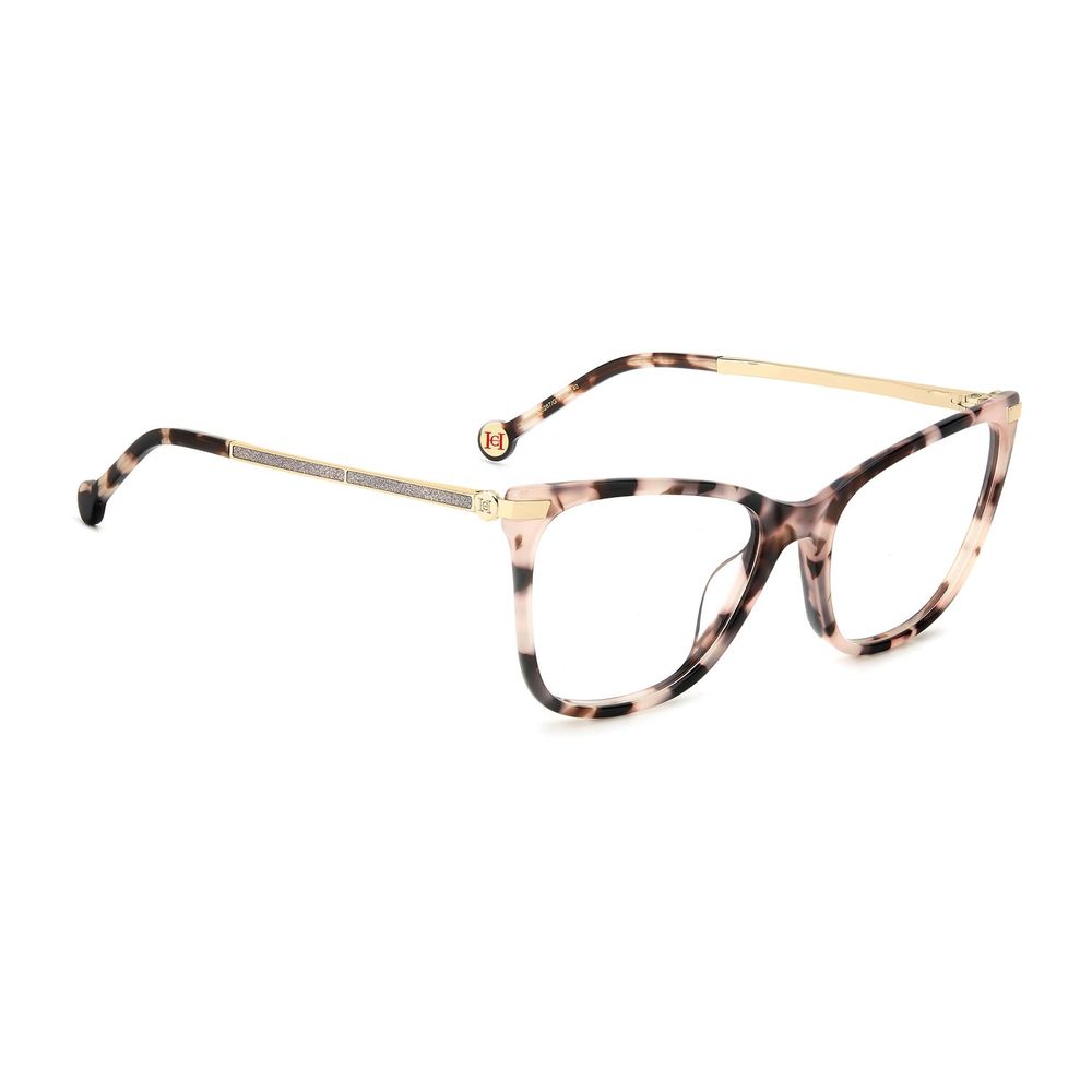 Eyeglasses Frames by Carolina Herrera for women in multicolor showcases a refined full-frame frame design with a refined multicolor coloured frame finish for a refined and sophisticated look.
